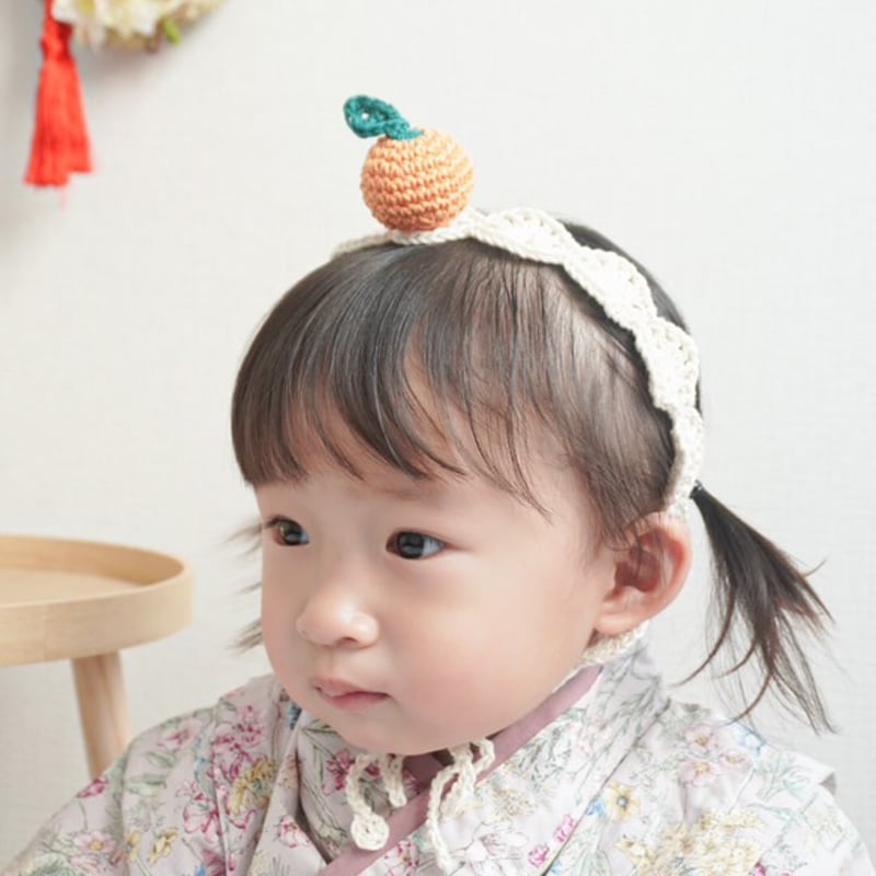 kagami-mochi hair band | ma_ya.mine