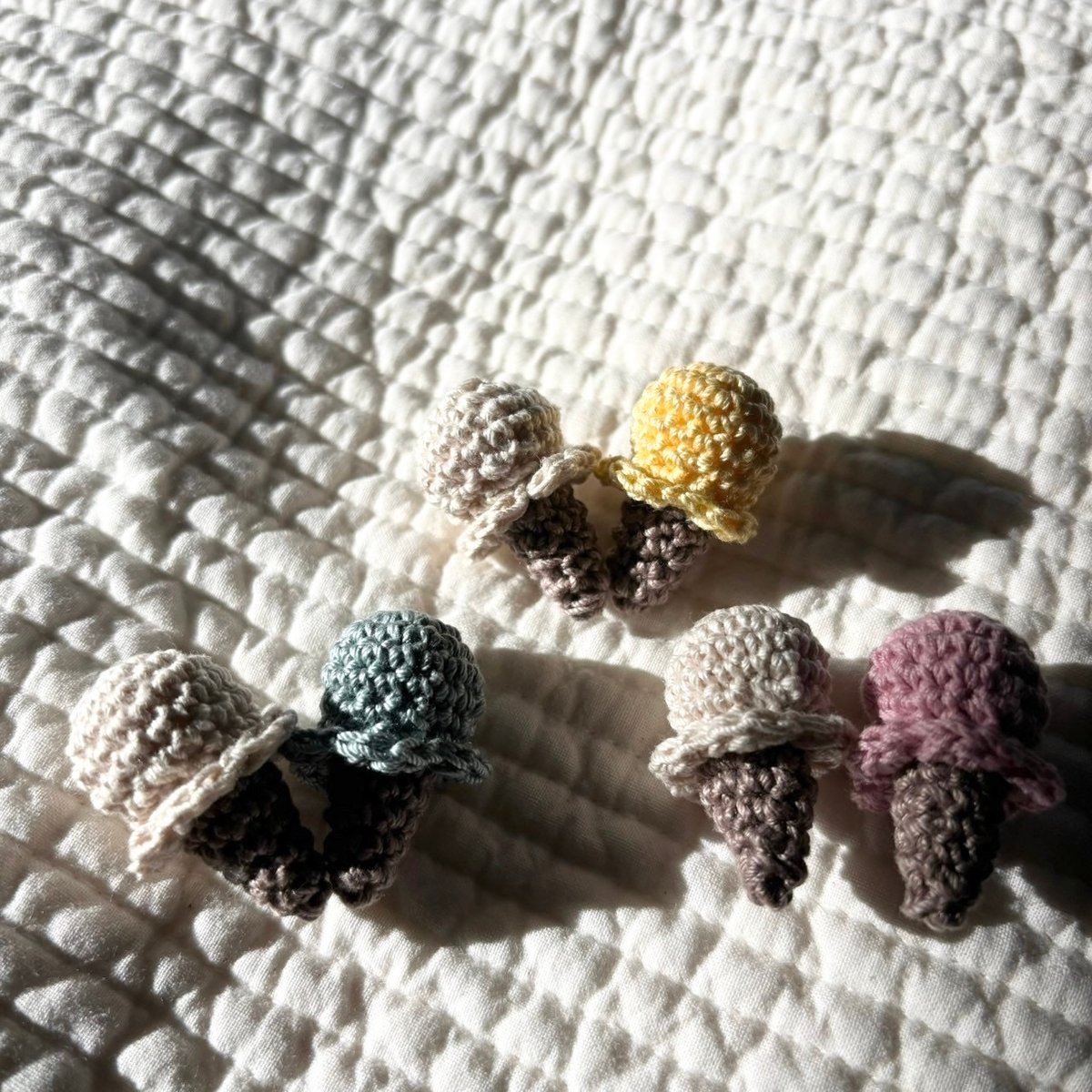 ハンドメイドヘアゴム   アイス  No.20〜No.23 ハンドメイドヘアゴム アイス No.20〜No.23 ハンドメイドヘアゴム