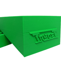 TRYGET Angle Hard Risers 20degree green PLA