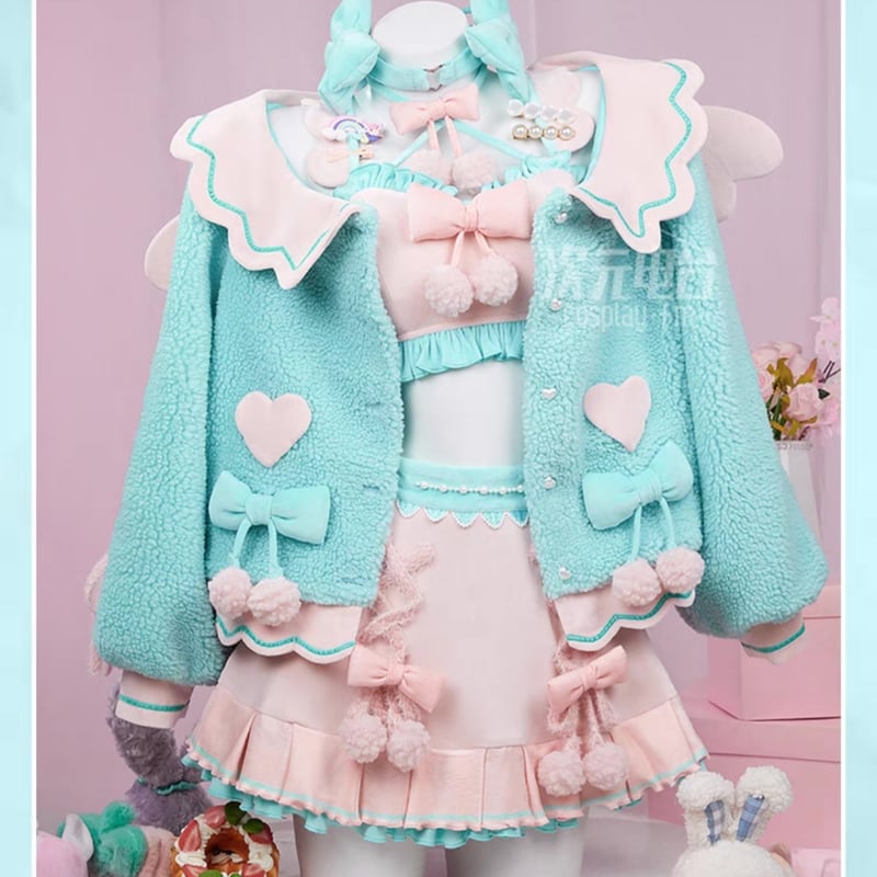 次元電台 初音ミク サンリオ コスプレ衣装 | CosLoli