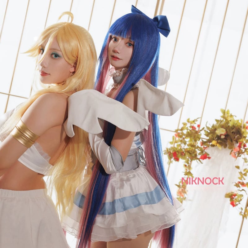 Niknock パンティ&ストッキングwithガーターベルト パンティ バトル 