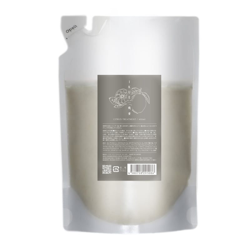 幾重 トリートメント (ホワイトリリー・シトラス・フローラル) 450ml