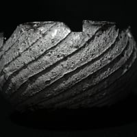 備前焼鉢M　銀彩　YCWM-3