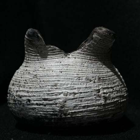 備前焼鉢S　銀彩　YCWS-4