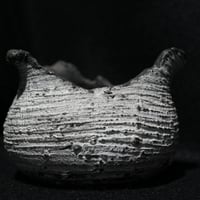 備前焼鉢S　銀彩　YCWS-3
