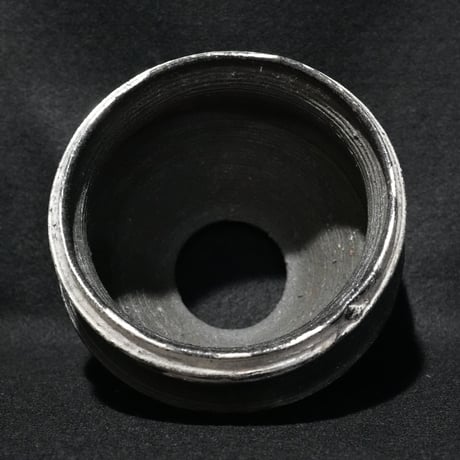 備前焼鉢L　銀彩　YWL-1