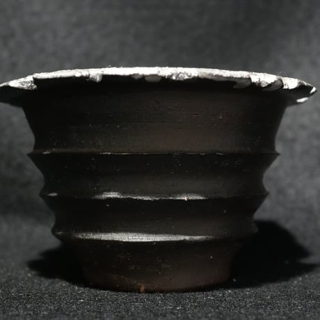 備前焼鉢S　銀彩　YWS-1