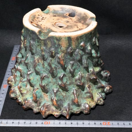 激シブ１点物輸入鉢