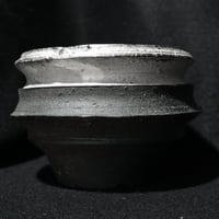 備前焼鉢L　銀彩　YWL-1