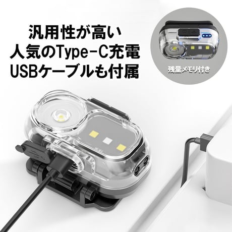 【リストライト500】犬用散歩LEDライト 夜散歩用 腕ライト 明るい軽量懐中電灯 お散歩グッズ リストライト USB充電式 500ルーメン 専用ケース付き 防災グッズ キャンプ用品