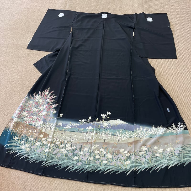 逸品❇️ますいわ屋扱い黒留め袖　有名作家手描友禅暈し染め　22点総フルセット 黒留袖 本加賀友禅 女性着物 | 通販・人気ランキング - 価格.com
