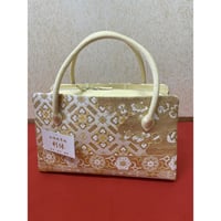 新品 博多織 紋袋帯 献上草華紋 本藍染 正絹 筑前織物 | とみや呉服店