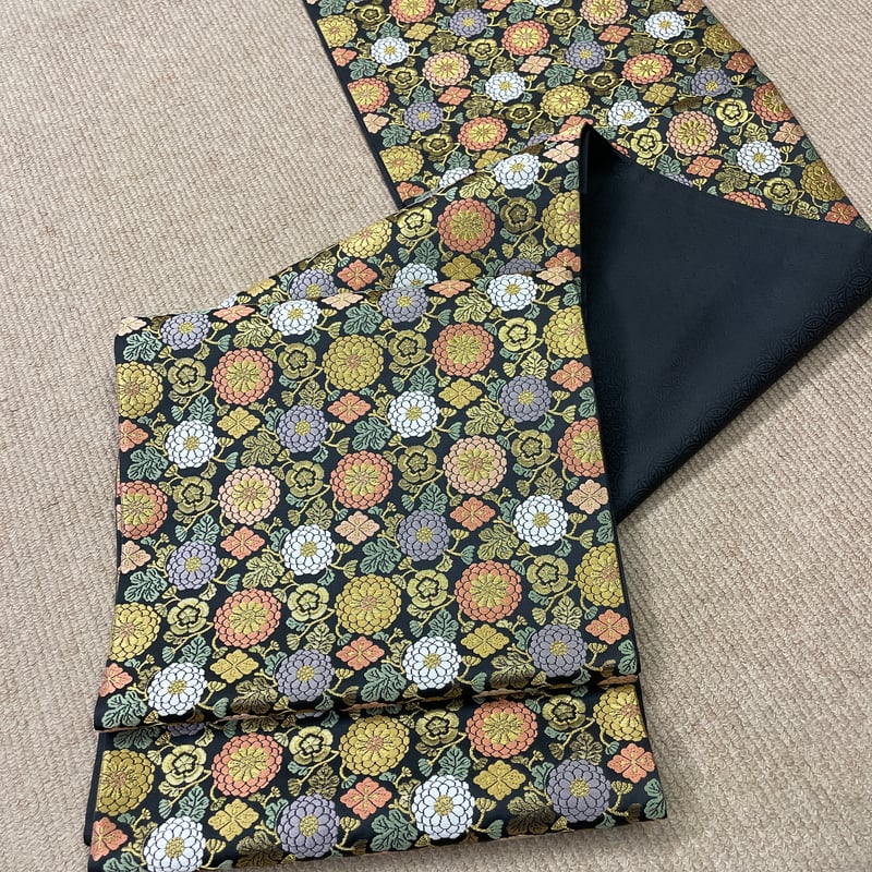 新品 西陣織 56 洛陽織物 能衣菊詰 袋帯 | とみや呉服店