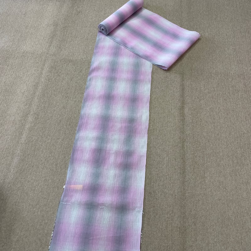 新品 近江ちぢみ 反物 麻綿 夏着物 新潟 小千谷 | とみや呉服店