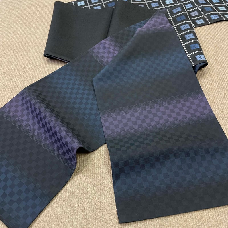 新品 逸品 西陣織 袋帯 天然灰汁醗酵建本藍染 桂秀 すくも 新品 逸品 西陣織 袋帯 天然灰汁醗酵建本藍染 桂秀 すくも