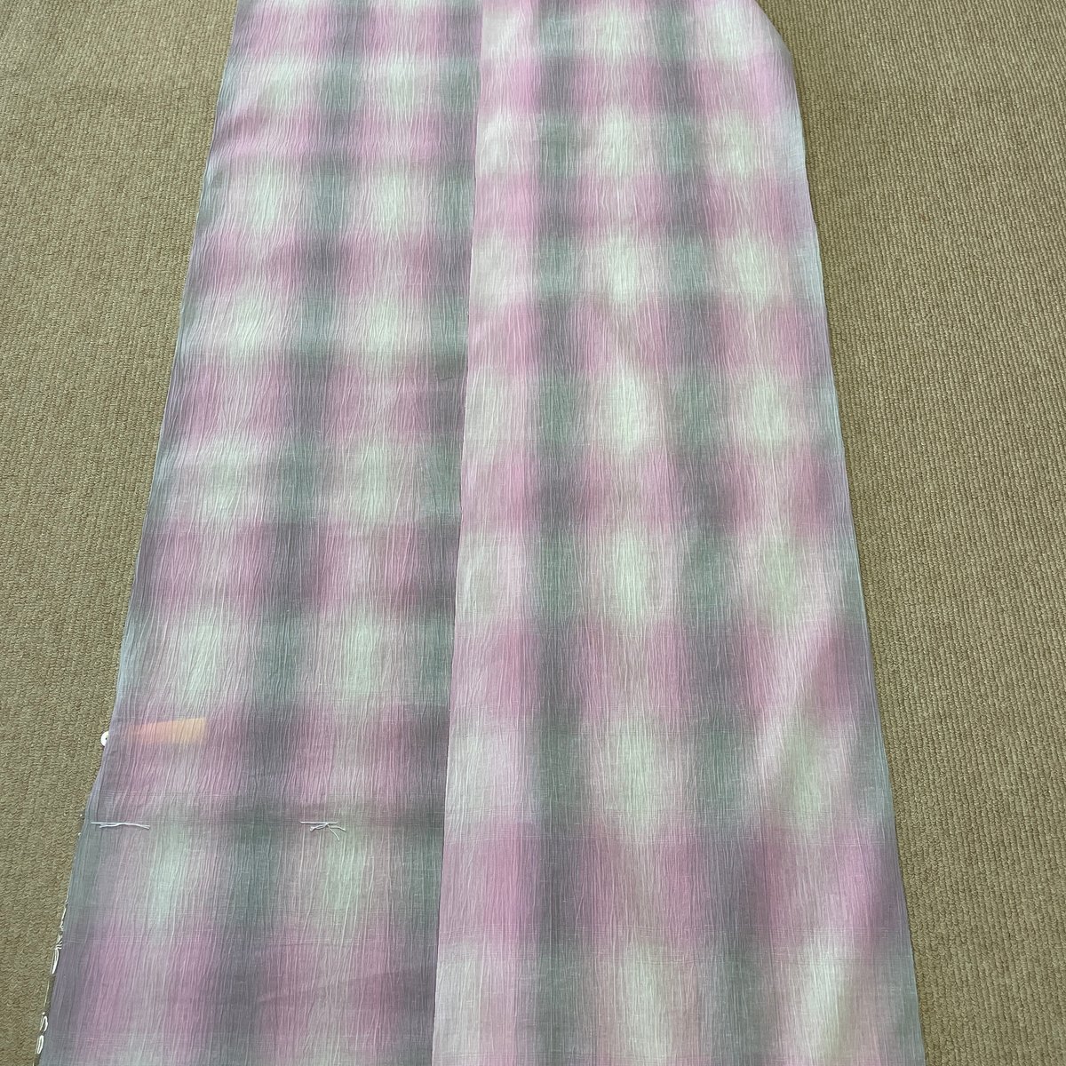 新品 近江ちぢみ 反物 麻綿 夏着物 新潟 小千谷 | とみや呉服店