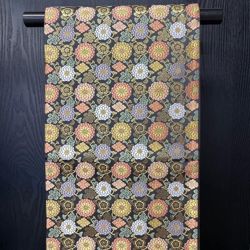 新品 西陣織 56 洛陽織物 能衣菊詰 袋帯 | とみや呉服店