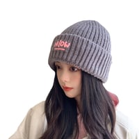 合わせやすい 厚手 顔を小さく見せる 毛糸帽  ニット