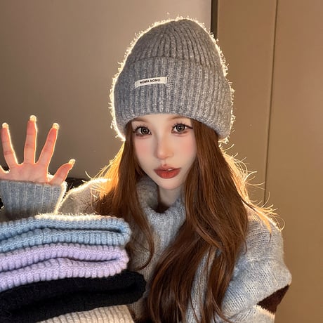 コーディネートしやすい ショッピング サイクリング 顔を小さく見せる ニットキャップ