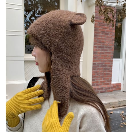 おかしな かわいい ふわふわ クマの耳