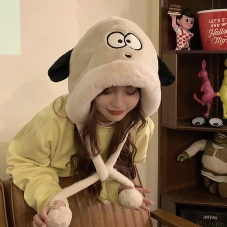 冬 新作 厚手 かわいい 合わせやすい 耳あて ライフォン帽