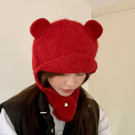 おかしな かわいい ふわふわ クマの耳