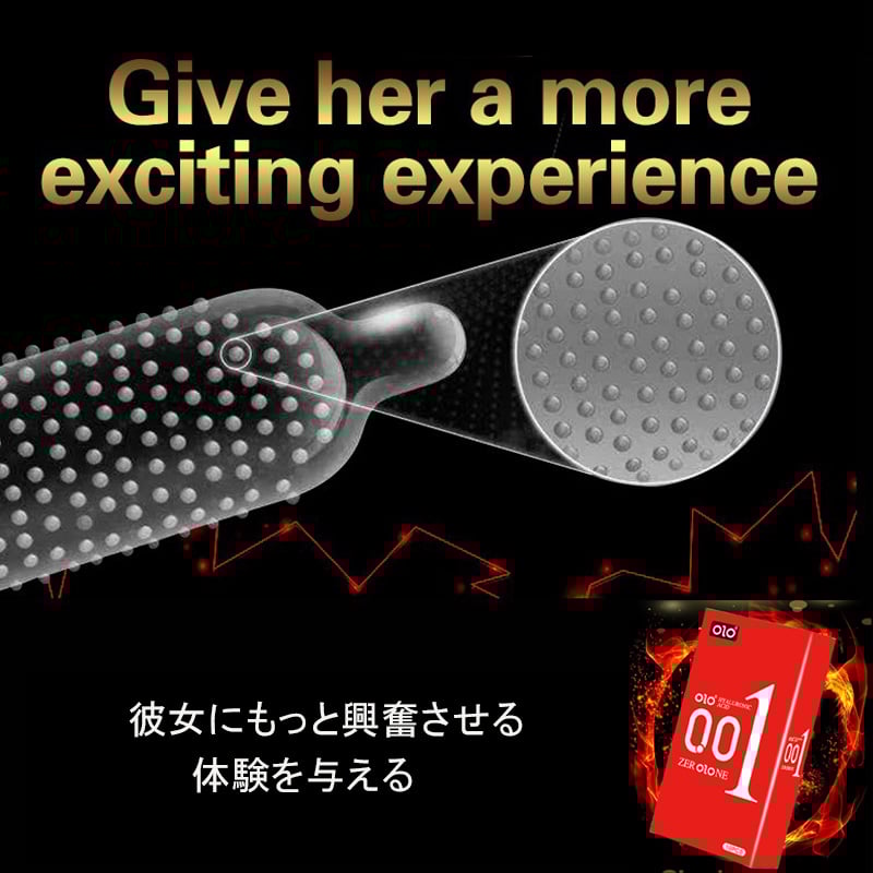 人気OLO コンドーム 0.01mm 30個セット（1パック10個*3）販売 | I AND Y