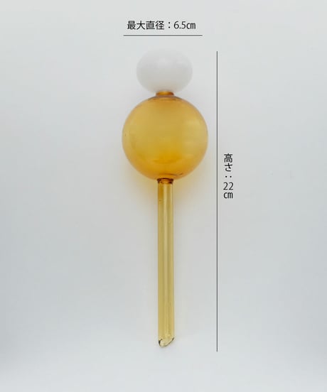 水のやり忘れを防いでくれる ガラスのディスペンサー