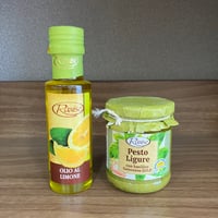 【イタリアから直送🇮🇹日本未入荷✈️　レモン風味エキストラ・バージン・オリーブオイル＆ジェノヴェーぜペーストのセット♪】