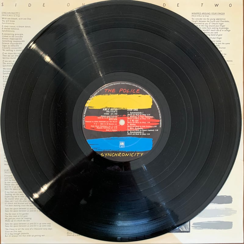 The Police - Synchronicity (LP/Used) | Cha Cha