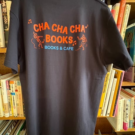 CHA CHA CHA BOOKS T-SHIRT(Navy Blue)