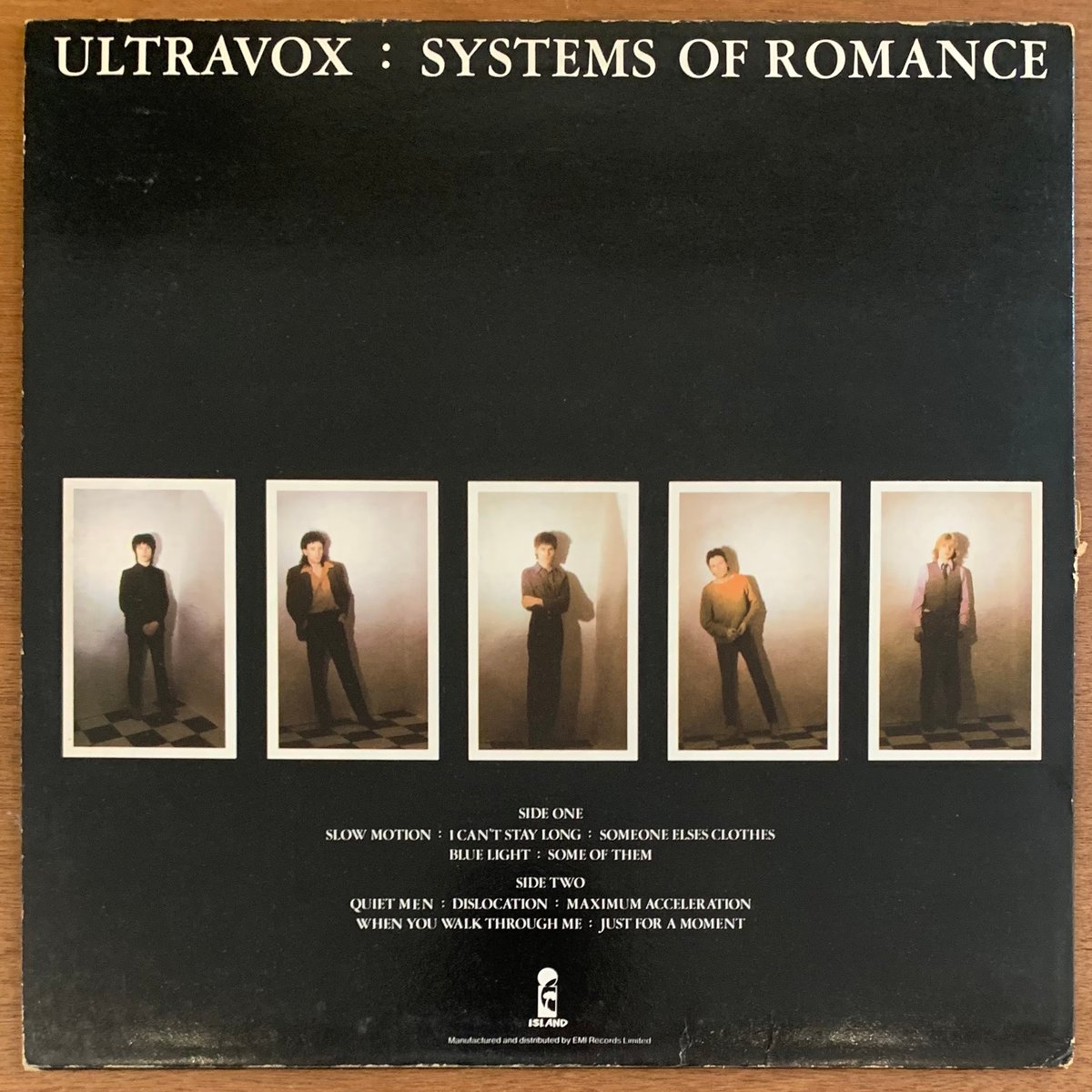 ウルトラヴォックス　ULTRAVOX　システム・オブ・ロマンス　LP　レコード Amazon.co.jp: Systems of Romance: ミュージック