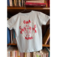 CHA CHA CHA BOOKS Kids T-SHIRT(ライトブルー)