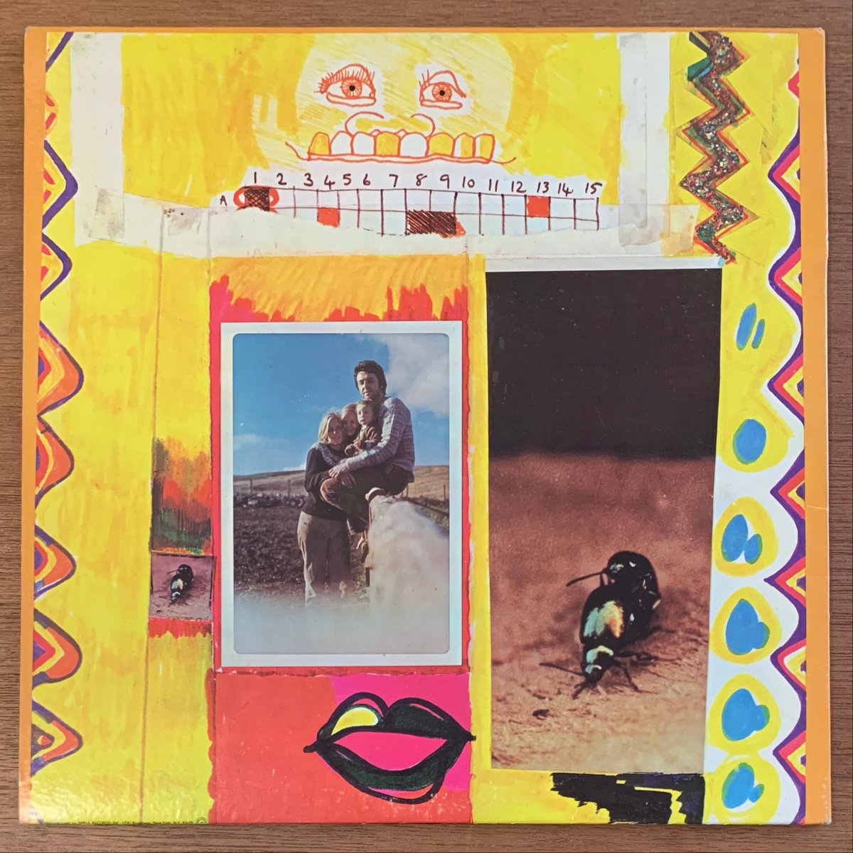 レア!ステッカー付 レコード新品同様! マッカートニー ラム1971年 補充票付 Paul & Linda McCartney / Ram (LP/Used) | Cha Ch