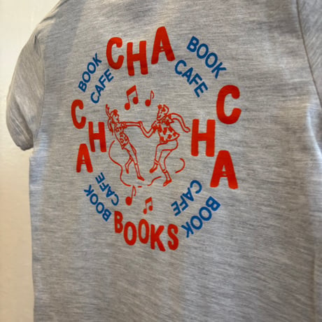 CHA CHA CHA BOOKS Kids T-SHIRT(Heather Gray)