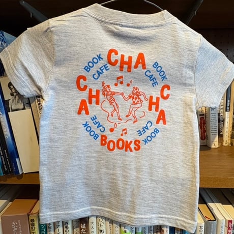 CHA CHA CHA BOOKS T-SHIRT(Heather Gray)