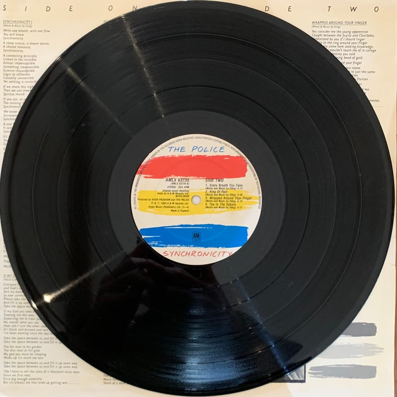 The Police - Synchronicity (LP/Used) | Cha Cha