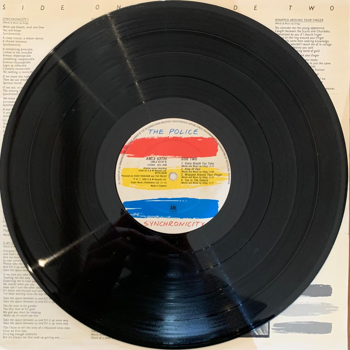 The Police - Synchronicity (LP/Used) | Cha Cha