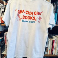 CHA CHA CHA BOOKS T-SHIRT(White)