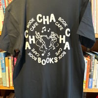 CHA CHA CHA BOOKS T-SHIRT(ブラック/ホワイト)