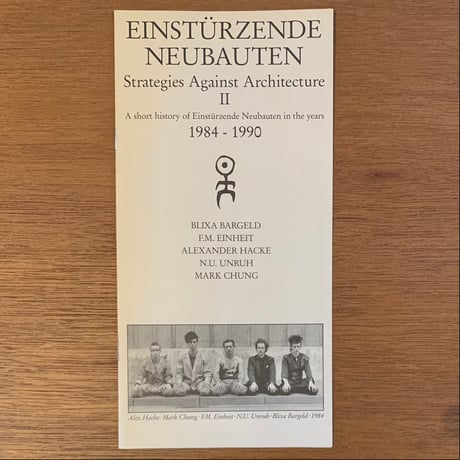 Einstürzende Neubauten ‎– Strategies Against Architecture II (2LP/Used)