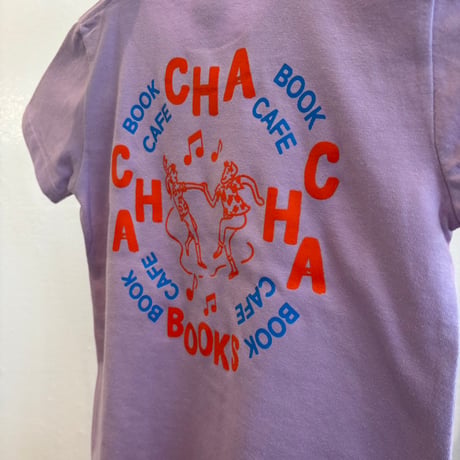CHA CHA CHA BOOKS Kids T-SHIRT(Purple)