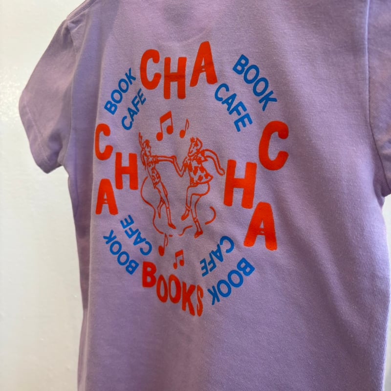 cha cha様用 CHA CHA CHA BOOKS Kids T-SHIRT(Purple) | Cha Ch