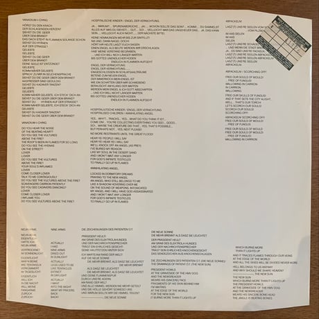 Einstürzende Neubauten - Zeichnungen Des Patienten O.T. / Drawings Of O.T. (LP/Used)