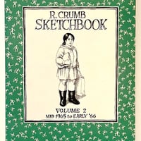 R.CRUMB『SKETCHBOOK VOLUME2 MID1965 to EARLY'66』(古書)
