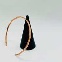 017.ブロンズ 2mm 槌目バングル レディース・メンズA
