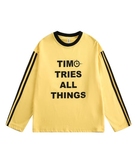ユニセックス レトロ プリント 刺繍 Tシャツ  Tシャツ 春秋 コットン ユニセックス
