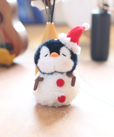 かわいい 萌 四季 小さなペンギン チャーム ぬいぐるみ バッグ 飾り  マスコット