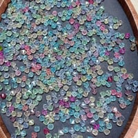 ガラス　多面カット