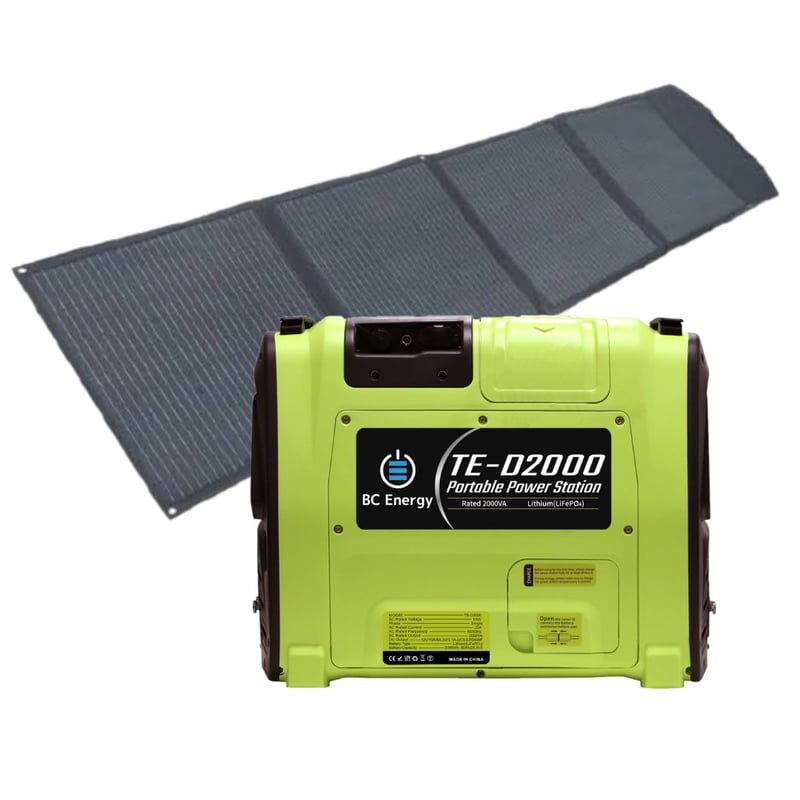 TE-D2000(グリーン)ソーラーパネルセット | BCエナジー公式ショップ